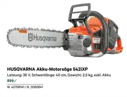 Lagerhaus Akku Motorsäge 542iXP Angebot