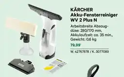 Lagerhaus Kärcher akku-fensterreiniger wv 2 plus n Angebot