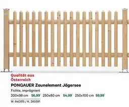 Lagerhaus Zaunelement Jägersee Angebot