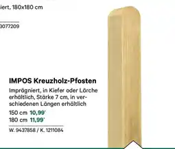 Lagerhaus Kreuzholz Pfosten Angebot