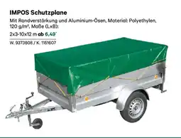 Lagerhaus Schutzplane Angebot