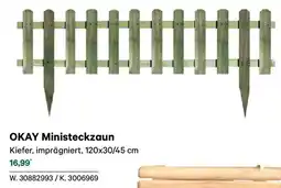 Lagerhaus Okay ministeckzaun Angebot