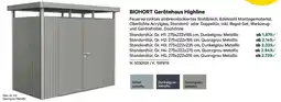 Lagerhaus Biohort gerätehaus highline Angebot