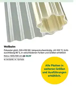 Lagerhaus Wellbahn Angebot