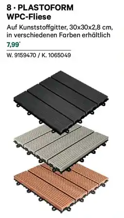 Lagerhaus Plastoform wpc-fliese Angebot