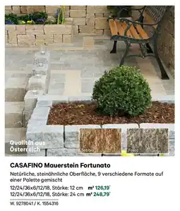 Lagerhaus Casafino mauerstein fortunato Angebot