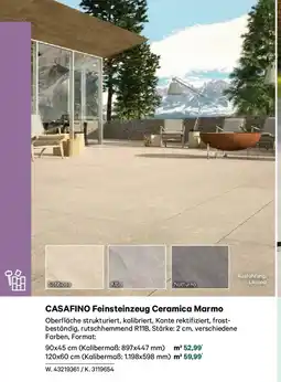 Lagerhaus Casafino feinsteinzeug ceramica marmo Angebot