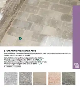 Lagerhaus Casafino pflasterstein ariva Angebot