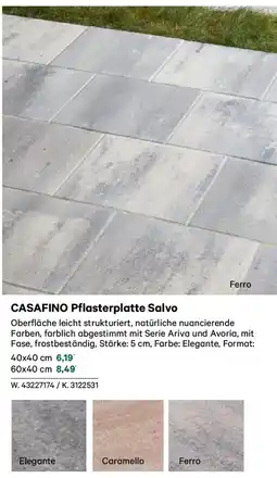 Lagerhaus Casafino pflasterplatte salvo Angebot
