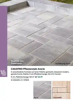 Lagerhaus Casafino pflasterstein avoria Angebot