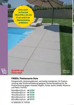 Lagerhaus Friedl plattenserie dots Angebot