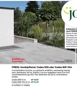 Lagerhaus FRIEDL Kombipflaster Cadea B30 oder Cadea B30 VG4 Angebot