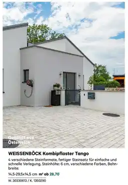 Lagerhaus Weissenböck kombipflaster tango Angebot