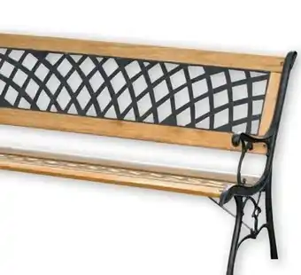 PENNY Gusseisen Holzparkbank Angebot