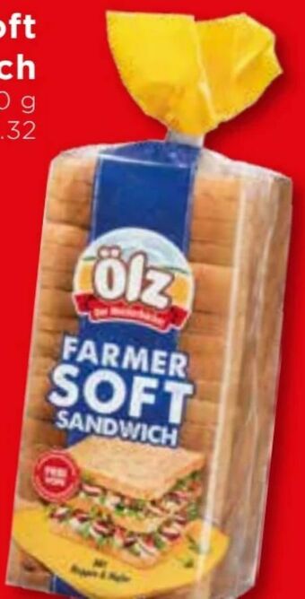 Unimarkt Farmer Soft Sandwich Angebot