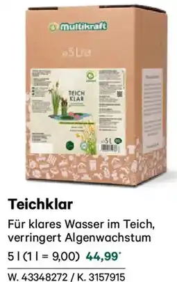 Lagerhaus Teichklar Angebot