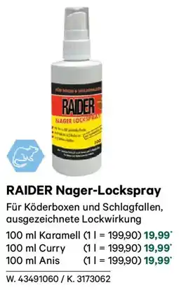 Lagerhaus RAIDER Nager-Lockspray Angebot