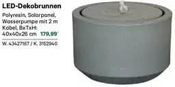 Lagerhaus LED-Dekobrunnen Angebot