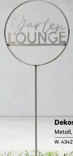 Lagerhaus Dekostecker Gartenlounge Angebot