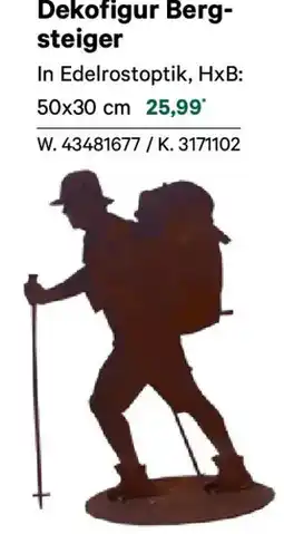 Lagerhaus Dekofigur Berg- steiger Angebot