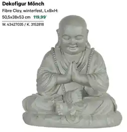Lagerhaus Dekofigur Mönch Angebot
