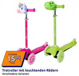 Action Tretroller mit leuchtenden Rädern Angebot
