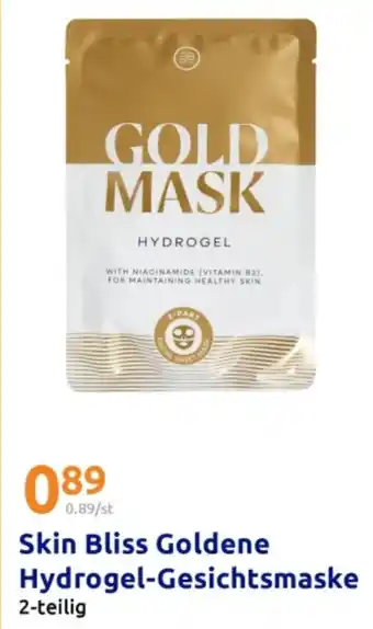 Action Skin Bliss Goldene Hydrogel Gesichtsmaske Angebot