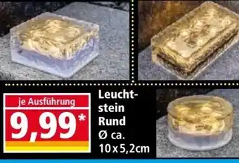 Norma LED-Solar-Leuchtstein Angebot