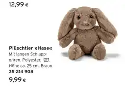 Tchibo Eduscho Plüschtier Hase Angebot