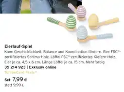 Tchibo Eduscho Eierlauf-Spiel Angebot