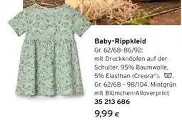 Tchibo Eduscho Baby Rippkleid Angebot
