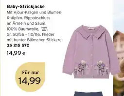 Tchibo Eduscho Baby Strickjacke Angebot