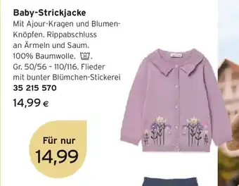 Tchibo Eduscho Baby Strickjacke Angebot