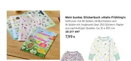 Tchibo Eduscho Mein buntes Stickerbuch Hallo Frühling Angebot