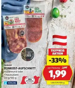 Hofer FEINKOST-AUFSCHNITT Angebot