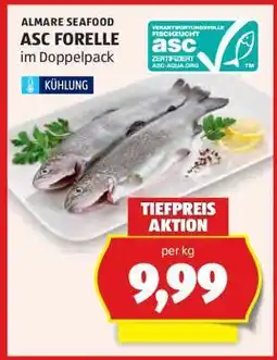 Hofer ALMARE SEAFOOD ASC FORELLE im Doppelpack Angebot