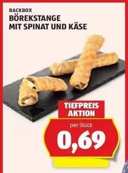 Hofer BÖREKSTANGE MIT SPINAT UND KÄSE Angebot