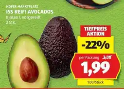 Hofer ISS REIF! AVOCADOS Angebot