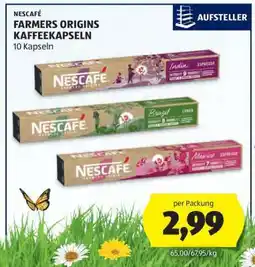 Hofer Nescafé Farmers Origins Kaffeekapseln Angebot
