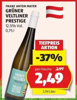 Hofer GRÜNER VELTLINER PRESTIGE Angebot