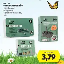 Hofer RIDE + GO FAHRRADZUBEHÖR Angebot