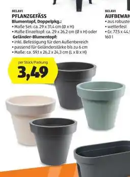 Hofer BELAVI PFLANZGEFÄSS Angebot