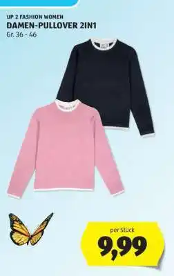 Hofer DAMEN-PULLOVER 2IN1 Angebot