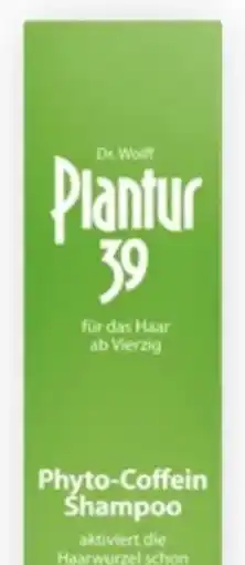 Bipa Dr. Wolff Plantur 39 Shampoo Angebot