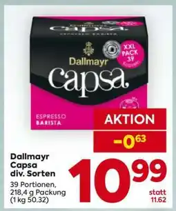 Billa Dallmayr Capsa div. Sorten Angebot