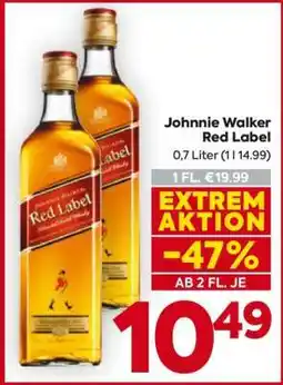 Billa Johnnie Walker Red Label Angebot