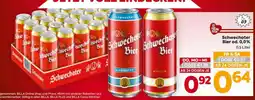 Billa Schwechater Bier od. 0,0 % Angebot