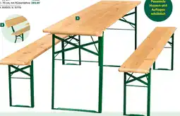 Lagerhaus Biertischgarnituren set Angebot