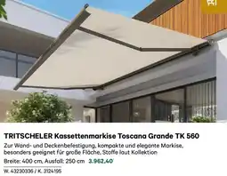 Lagerhaus Tritscheler kassettenmarkise toscana grande tk 560 Angebot