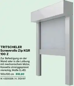 Lagerhaus Tritscheler screenrollo zip kgr 100 z Angebot